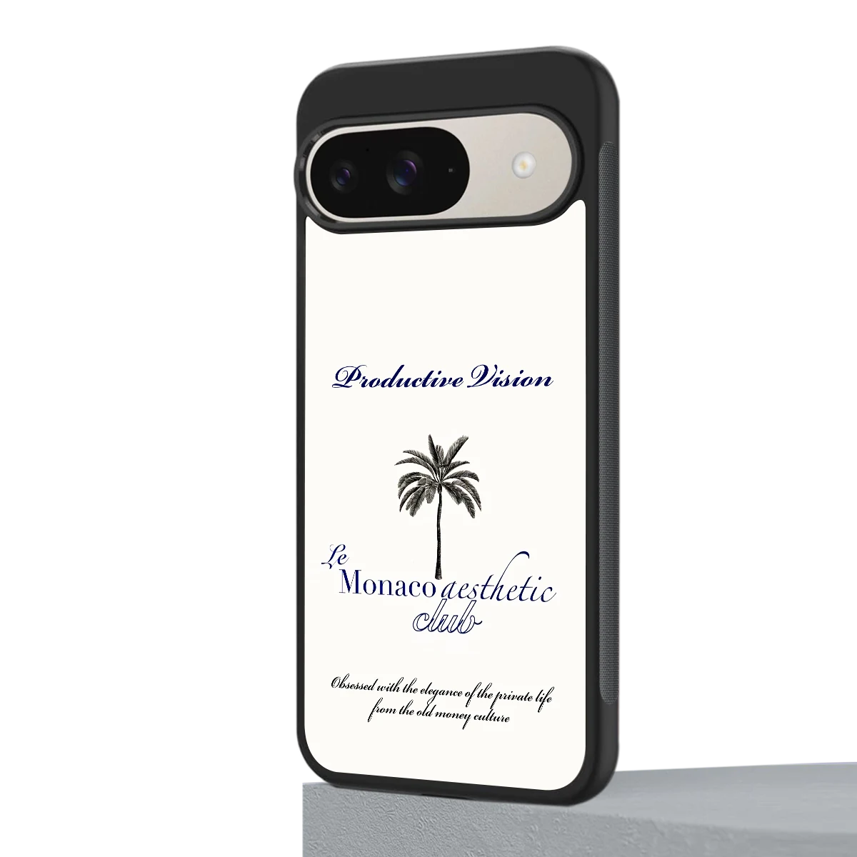 Monaco Aesthetic google pixel 9 mobile cover | shockproof glass phone case