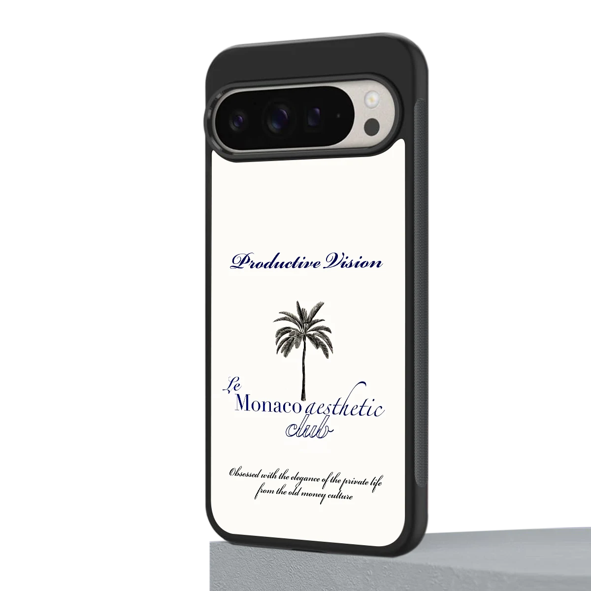 Monaco Aesthetic google pixel 9 pro mobile cover | shockproof glass phone case