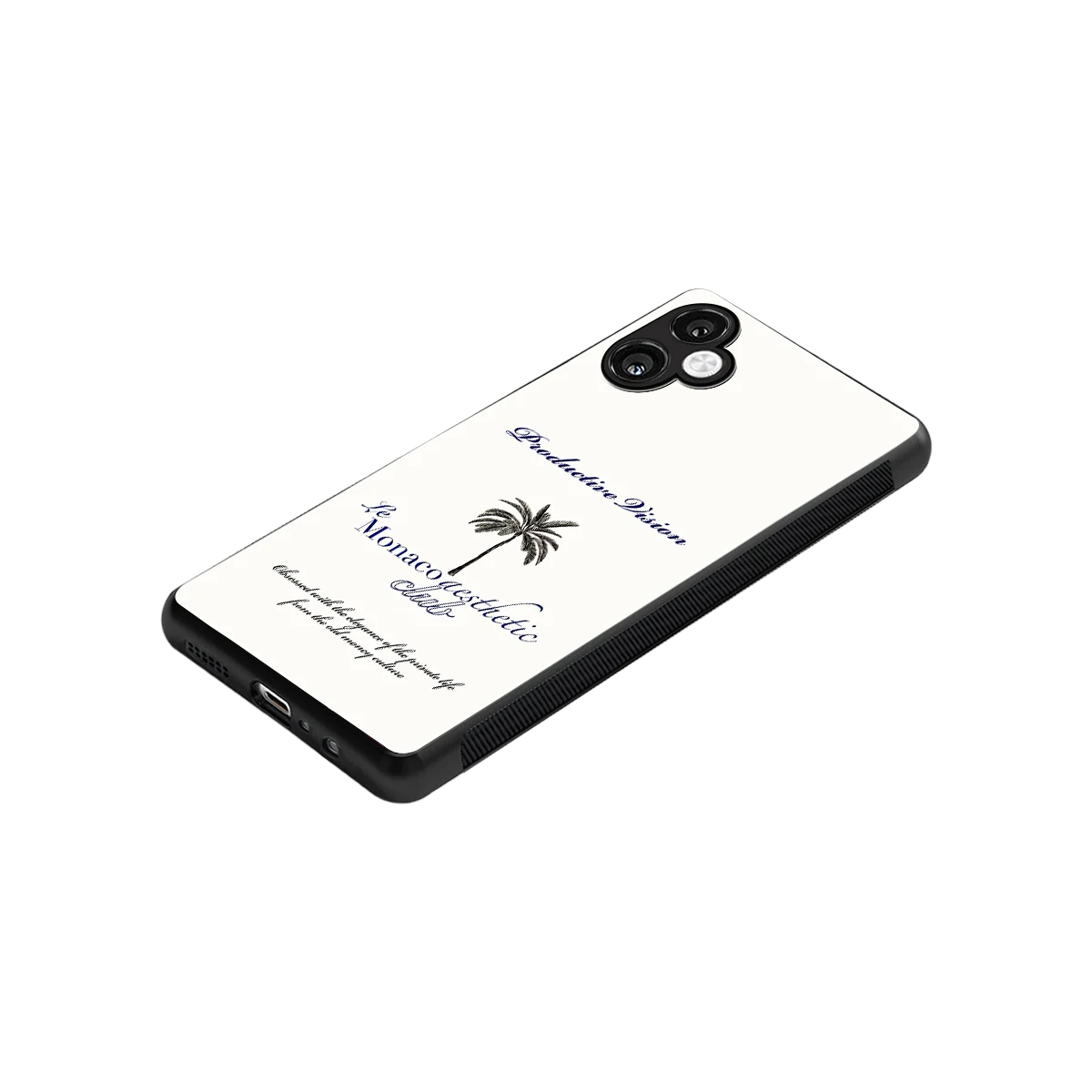 Monaco Aesthetic stylish phone case for samsung galaxy a06 5g | glossy glass and slim fit