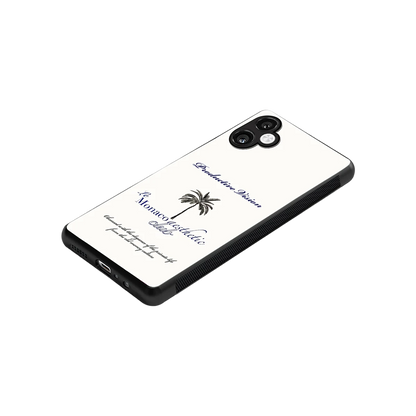 Monaco Aesthetic stylish phone case for samsung galaxy a06 5g | glossy glass and slim fit
