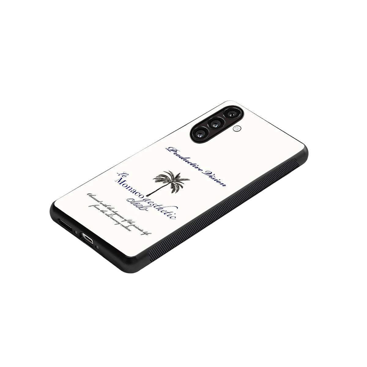 Monaco Aesthetic stylish phone case for samsung galaxy a37 5g | glossy glass and slim fit