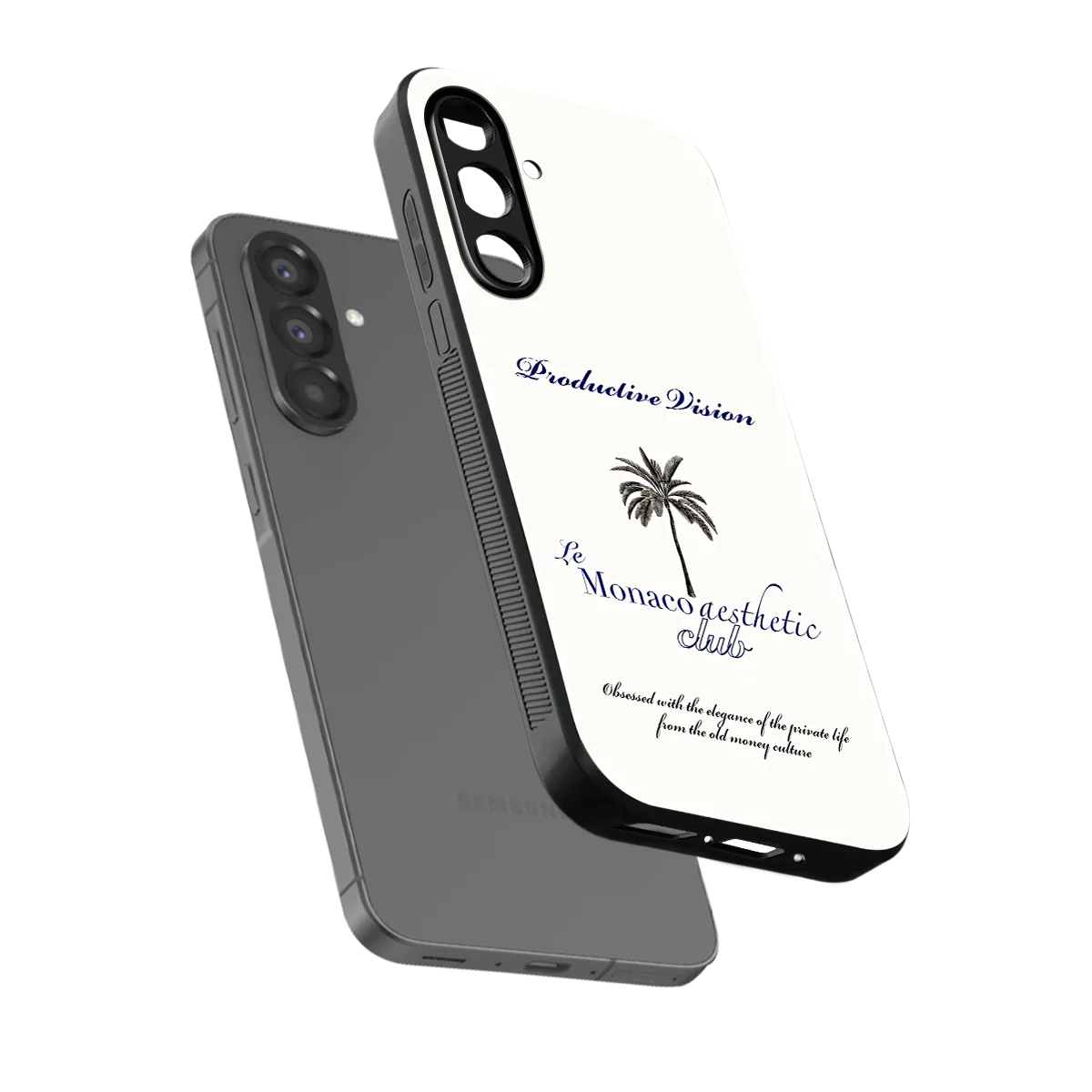 Monaco Aesthetic sleek samsung galaxy a37 5g cover with tempered glass back and TPU edges