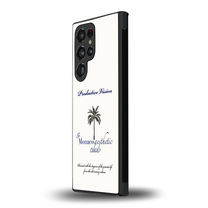 Monaco Aesthetic samsung galaxy s24 ultra mobile cover | shockproof glass phone case