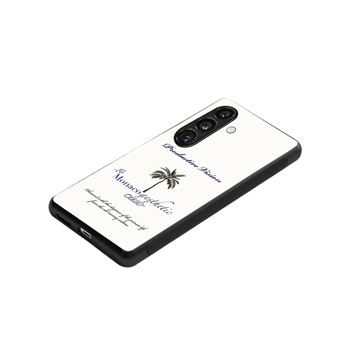 Monaco Aesthetic stylish phone case for samsung galaxy s24 | glossy glass and slim fit