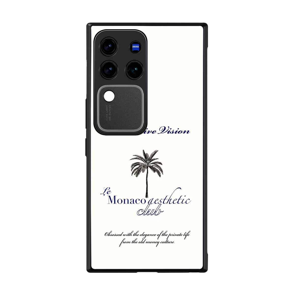 Monaco Aesthetic back phone cover | glass case forvivo v30 pro