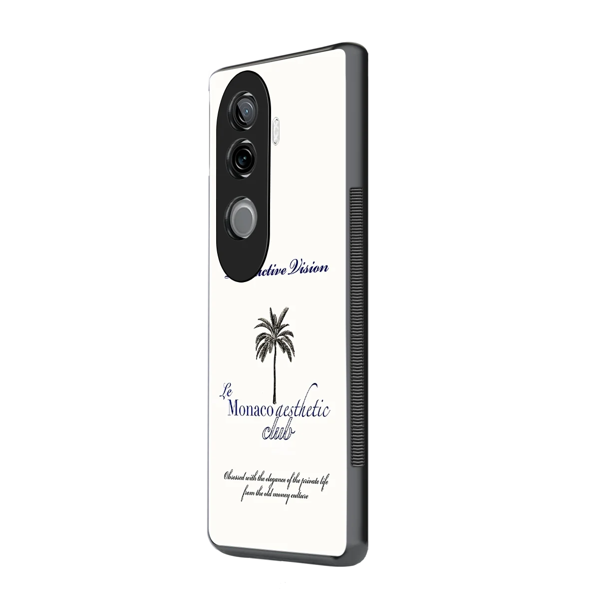Monaco Aesthetic vivo v40e mobile cover | shockproof glass phone case