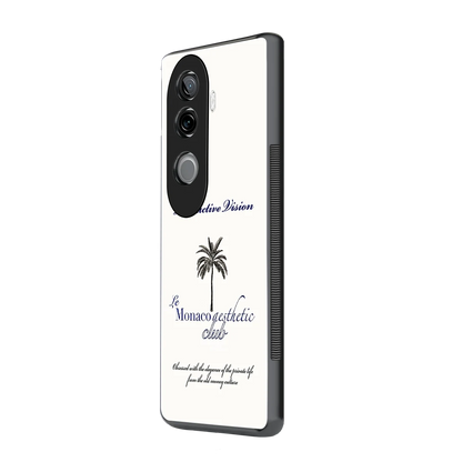 Monaco Aesthetic vivo v40e mobile cover | shockproof glass phone case