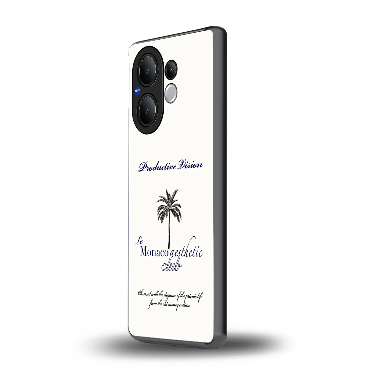 Monaco Aesthetic vivo v60 mobile cover | shockproof glass phone case