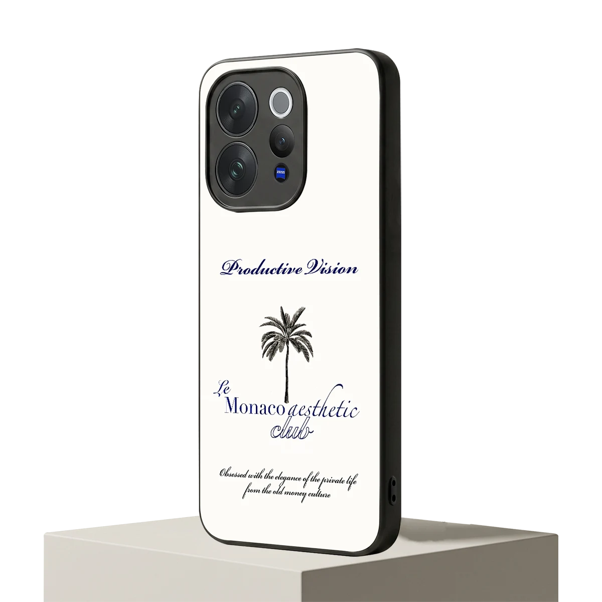 Monaco Aesthetic vivo v70 elite mobile cover | shockproof glass phone case