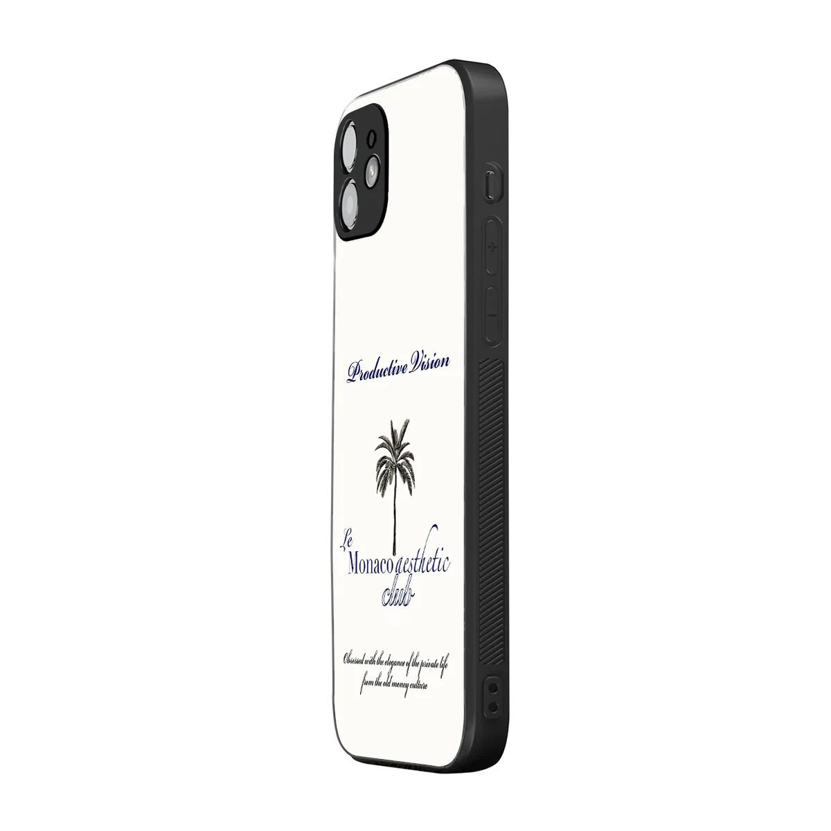 Monaco Aesthetic iphone 12 mobile cover | shockproof glass phone case