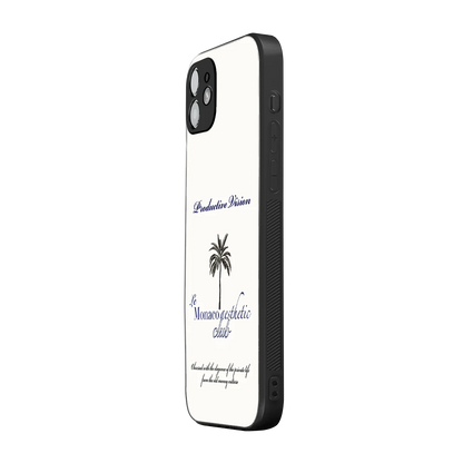 Monaco Aesthetic iphone 12 mobile cover | shockproof glass phone case