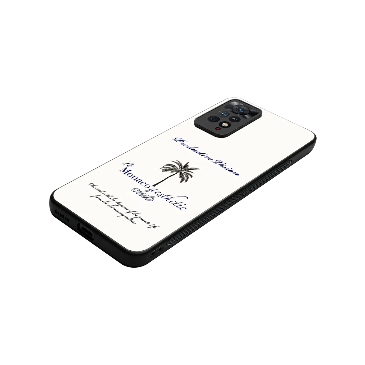 Monaco Aesthetic stylish phone case for redmi note 11 pro | glossy glass and slim fit