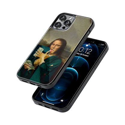 Protective Glass Back Phone Case Compatible with iPhone, Samsung, OnePlus, Pixel & More