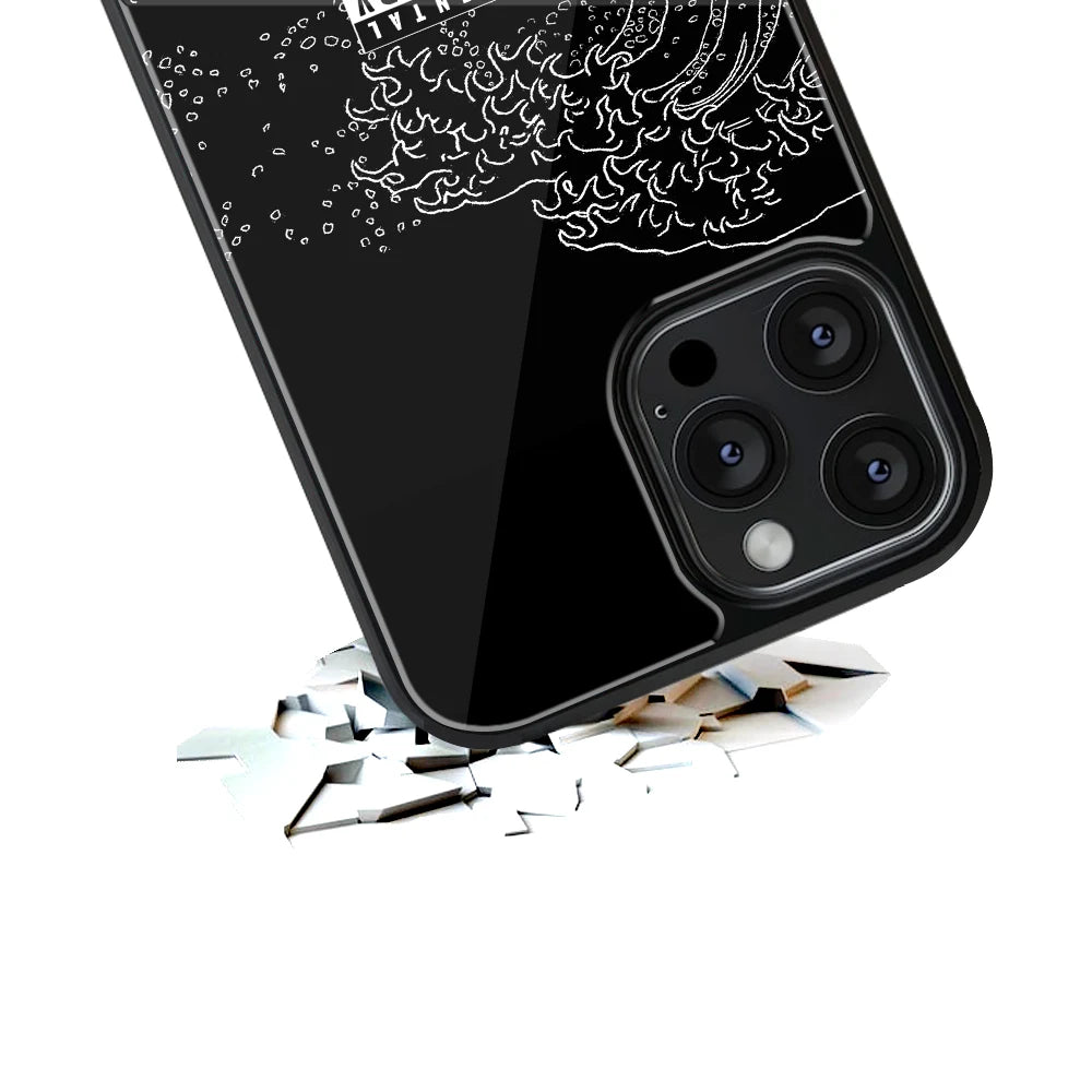 Durable Glass Back Mobile Case for iPhone, Samsung, OnePlus, Google Pixel, Redmi, Vivo, Oppo