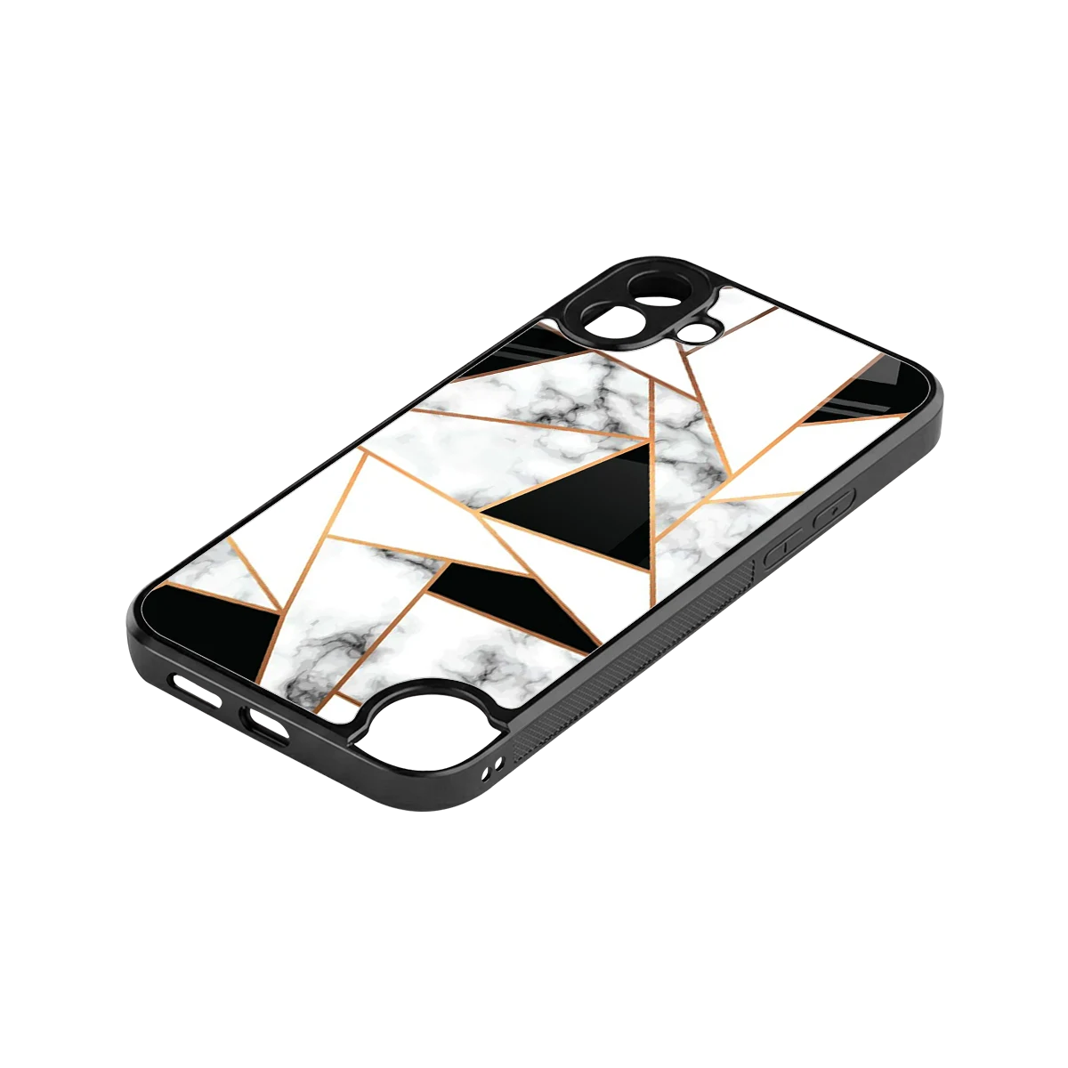 Monochrome Mosaic stylish phone case for cmf nothing phone 1 | glossy glass and slim fit