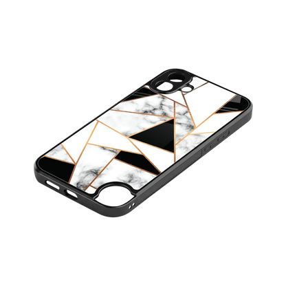 Monochrome Mosaic stylish phone case for cmf nothing phone 1 | glossy glass and slim fit