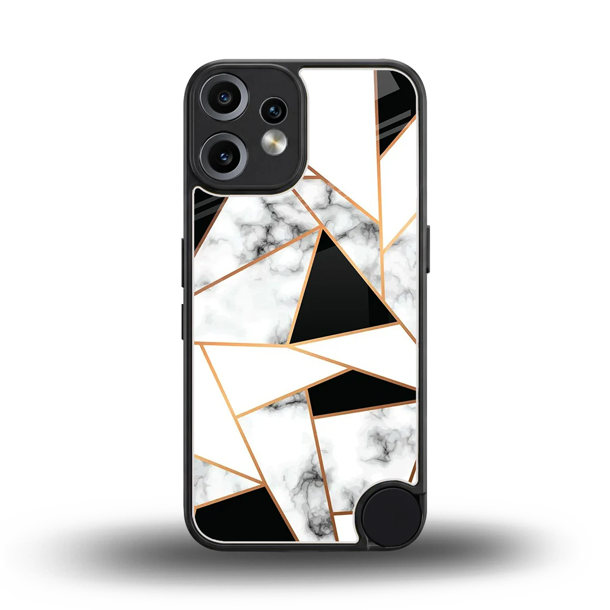 Monochrome Mosaic back phone cover | glass case for cmf nothing phone 2 pro