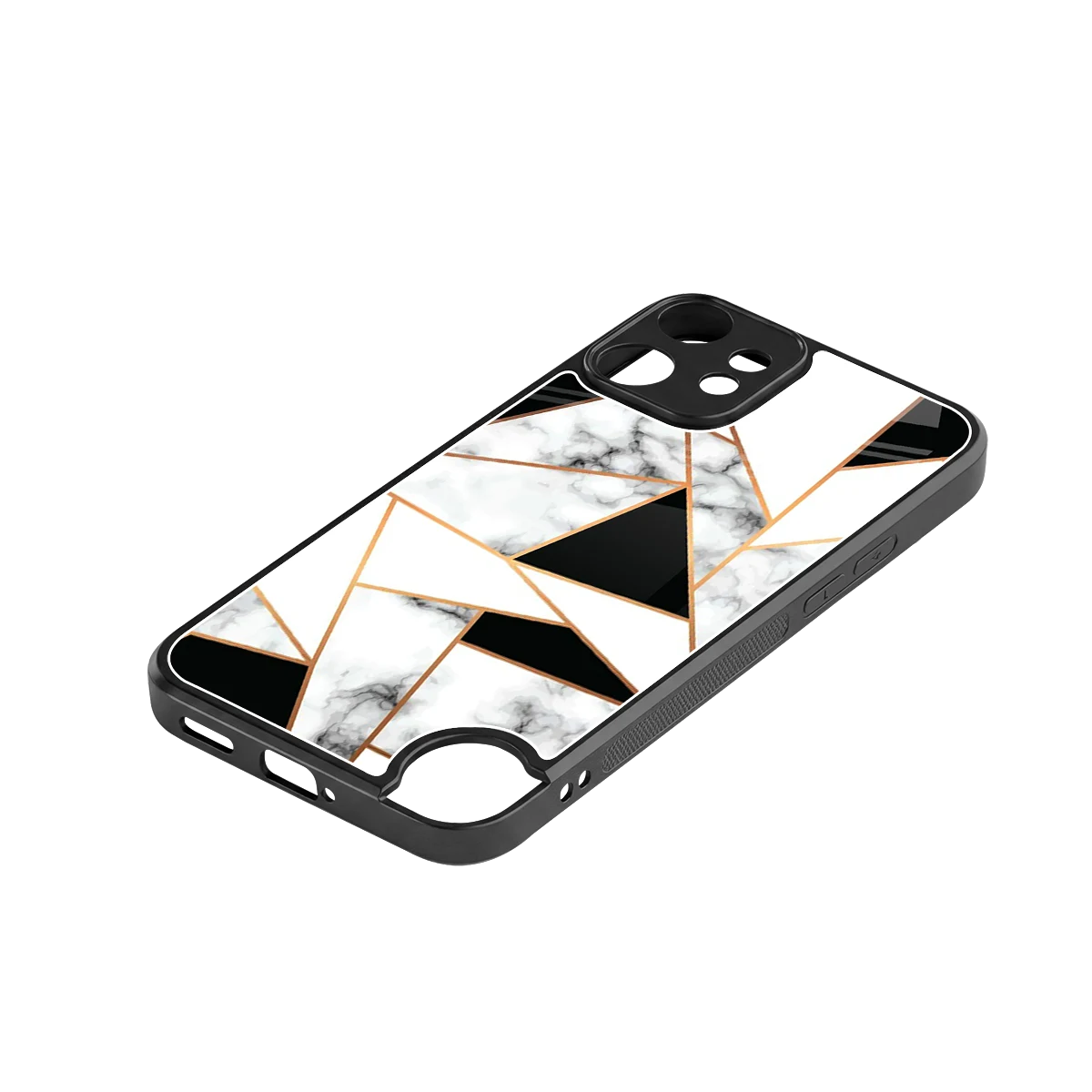 Monochrome Mosaic stylish phone case for cmf nothing phone 2 pro | glossy glass and slim fit