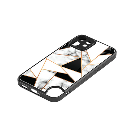 Monochrome Mosaic stylish phone case for cmf nothing phone 2 pro | glossy glass and slim fit