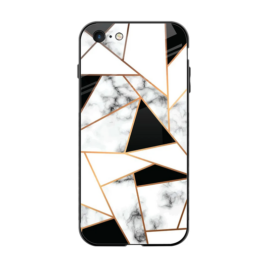 Monochrome Mosaic back phone cover | glass case for iphone 6s plus