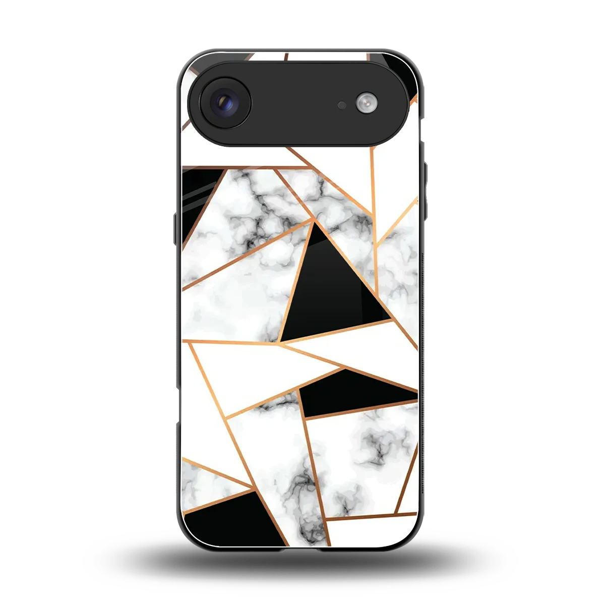 Monochrome Mosaic back phone cover | glass case for iphone air