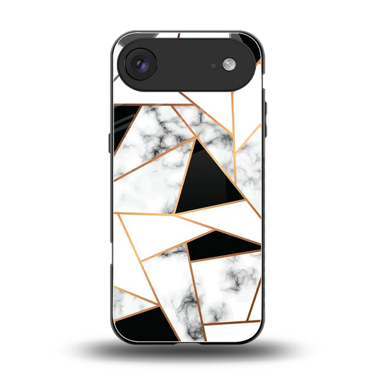 Monochrome Mosaic back phone cover | glass case for iphone air