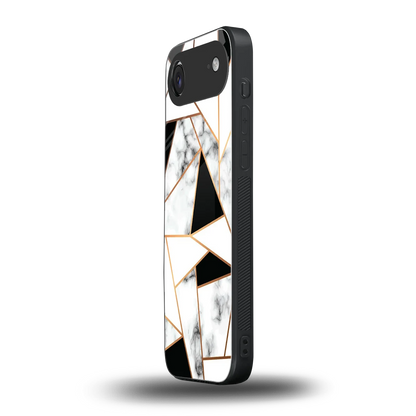 Monochrome Mosaic iphone air mobile cover | shockproof glass phone case