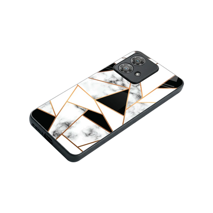 Monochrome Mosaic stylish phone case for motorola edge 40 neo 5g | glossy glass and slim fit