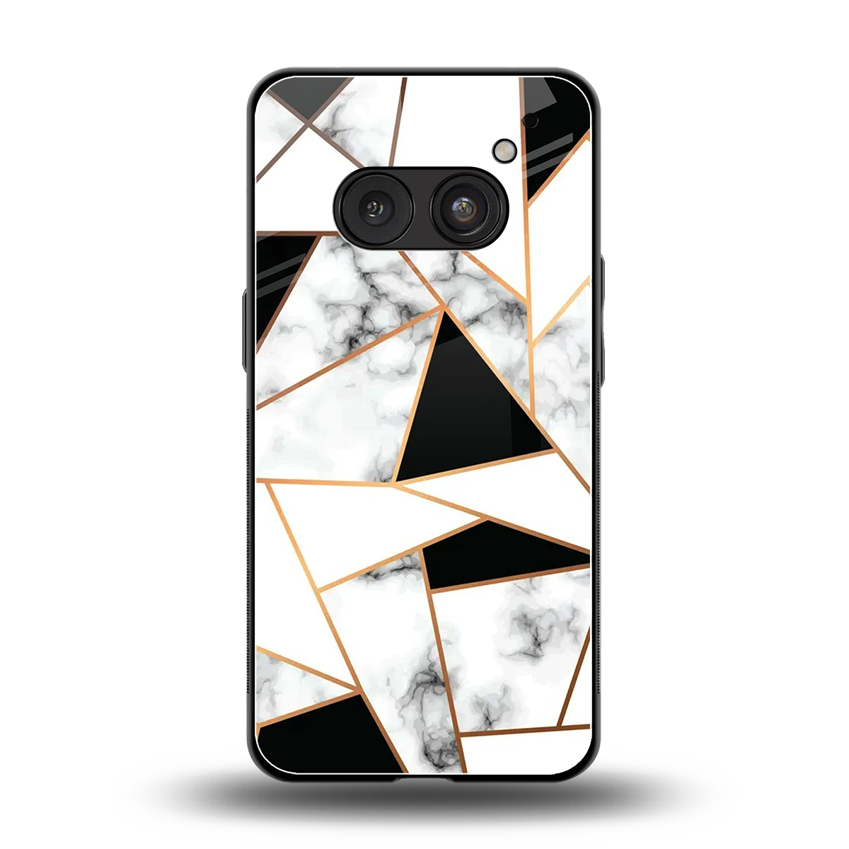 Monochrome Mosaic back phone cover | glass case for nothing phone 2a