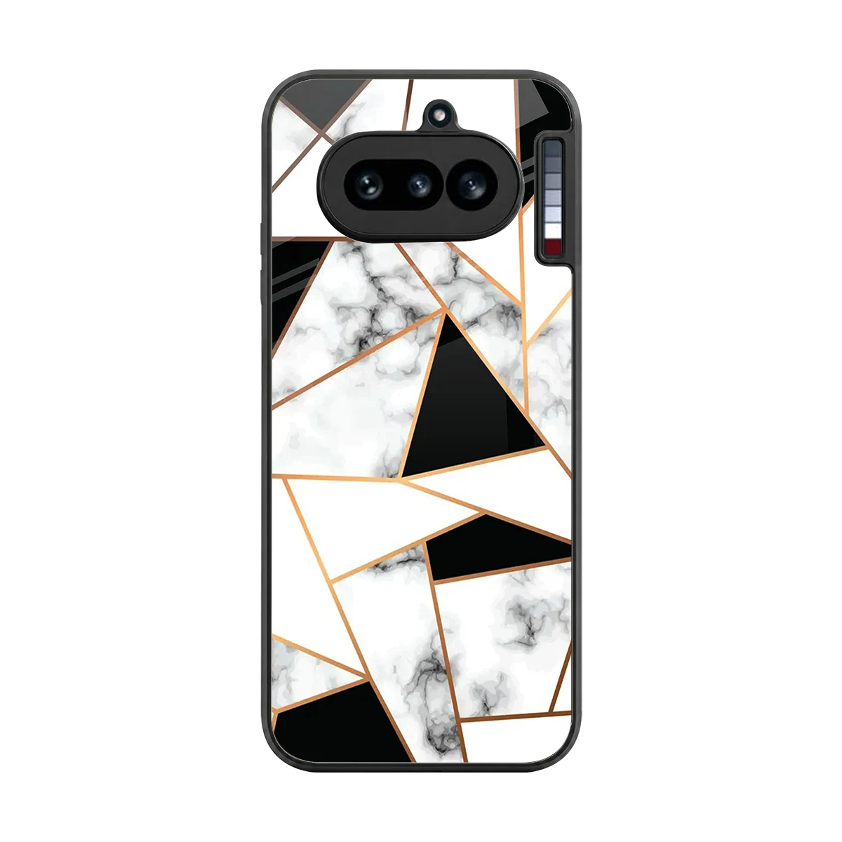 Monochrome Mosaic back phone cover | glass case for nothing phone 4a