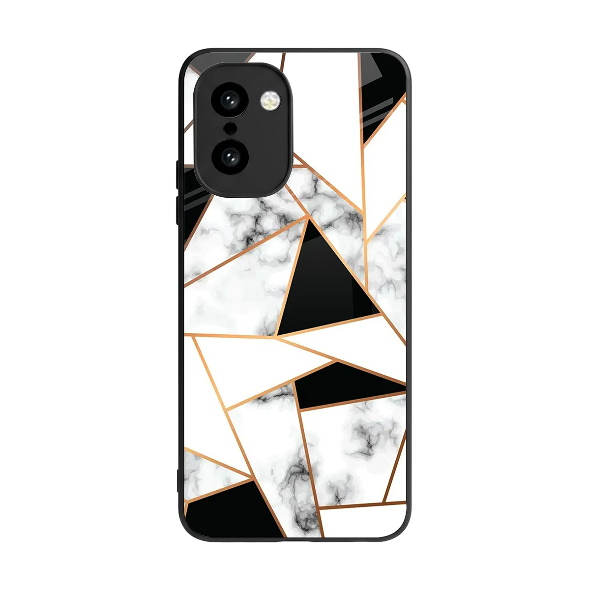 Monochrome Mosaic back phone cover | glass case for oneplus 15r
