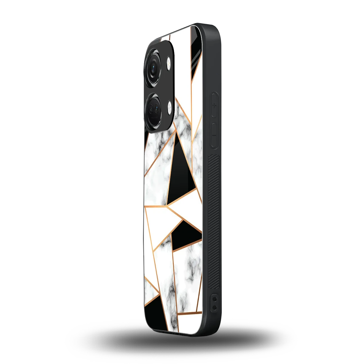 Monochrome Mosaic oneplus nord 3 mobile cover | shockproof glass phone case