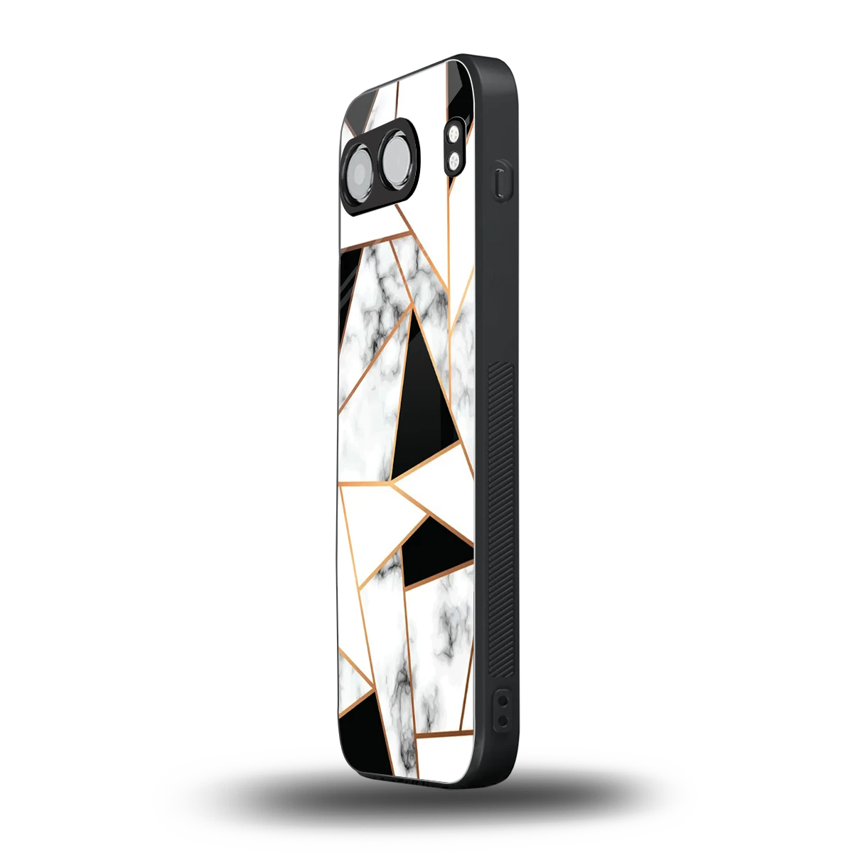 Monochrome Mosaic oneplus nord 4 mobile cover | shockproof glass phone case
