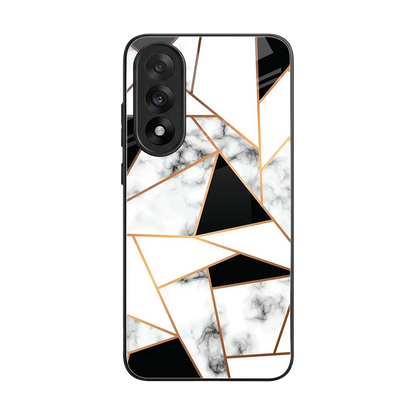 Monochrome Mosaic back phone cover | glass case for oneplus nord 5