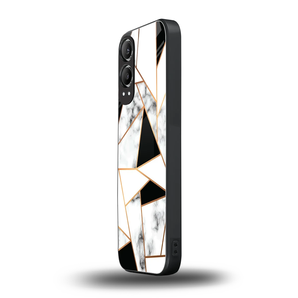 Monochrome Mosaic oneplus nord ce 4 lite mobile cover | shockproof glass phone case