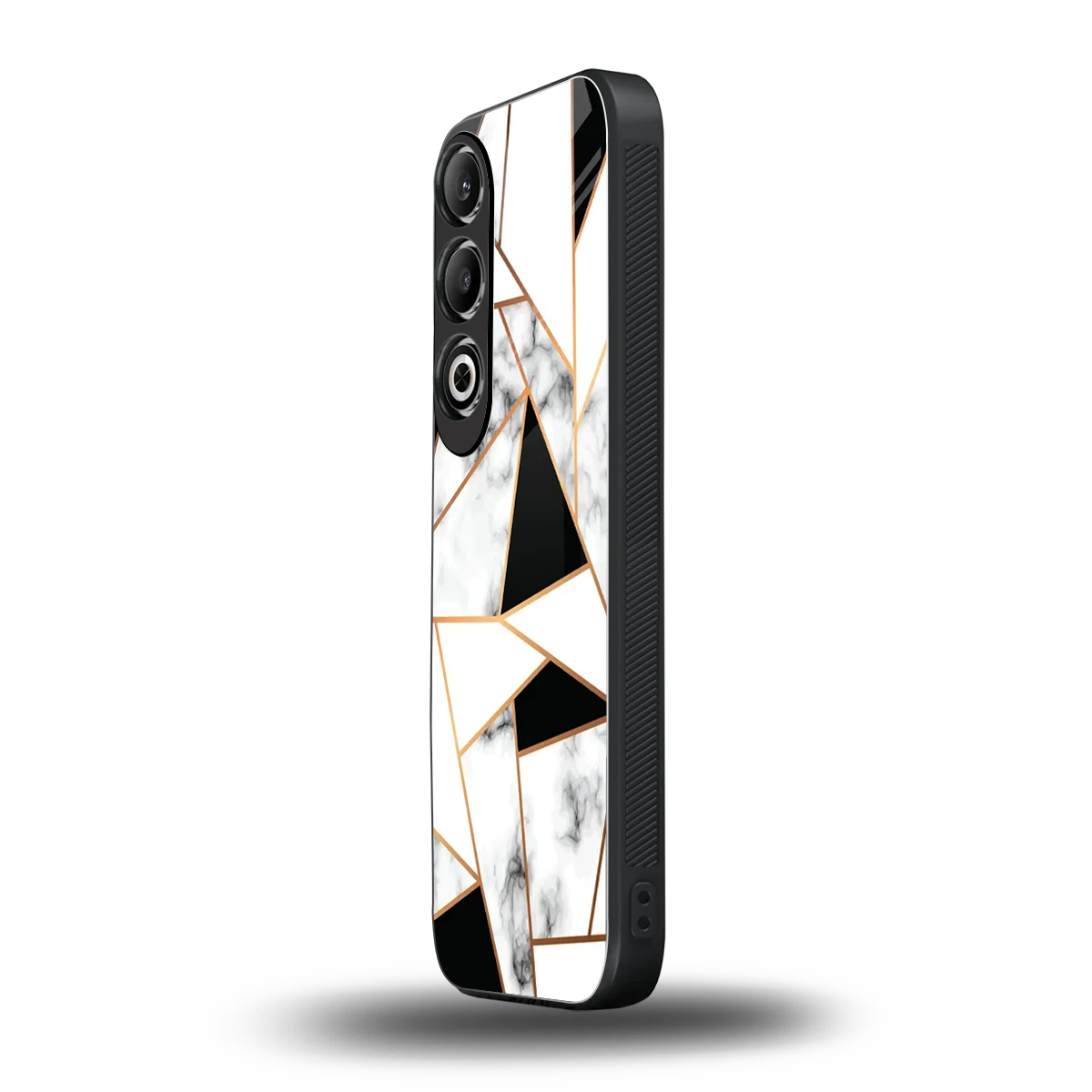 Monochrome Mosaic oneplus nord ce 4 mobile cover | shockproof glass phone case