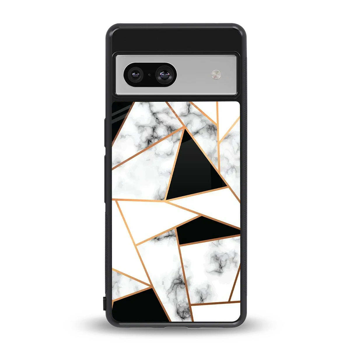Monochrome Mosaic back phone cover | glass case for google pixel 7