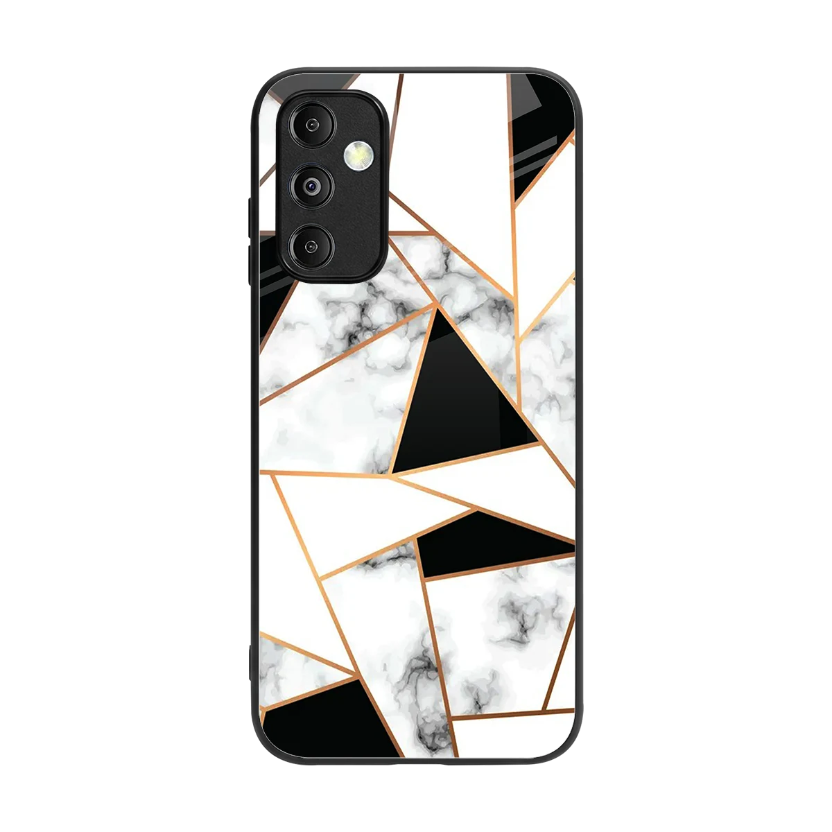 Monochrome Mosaic back phone cover | glass case for samsung galaxy m14 5g