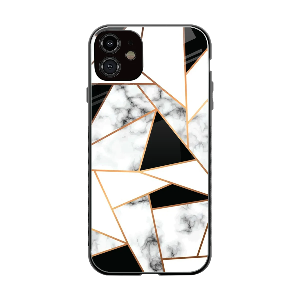 Monochrome Mosaic back phone cover | glass case for iphone 11