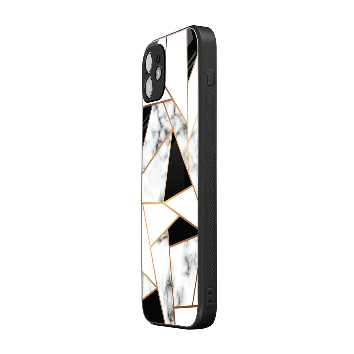 Monochrome Mosaic iphone 11 mobile cover | shockproof glass phone case
