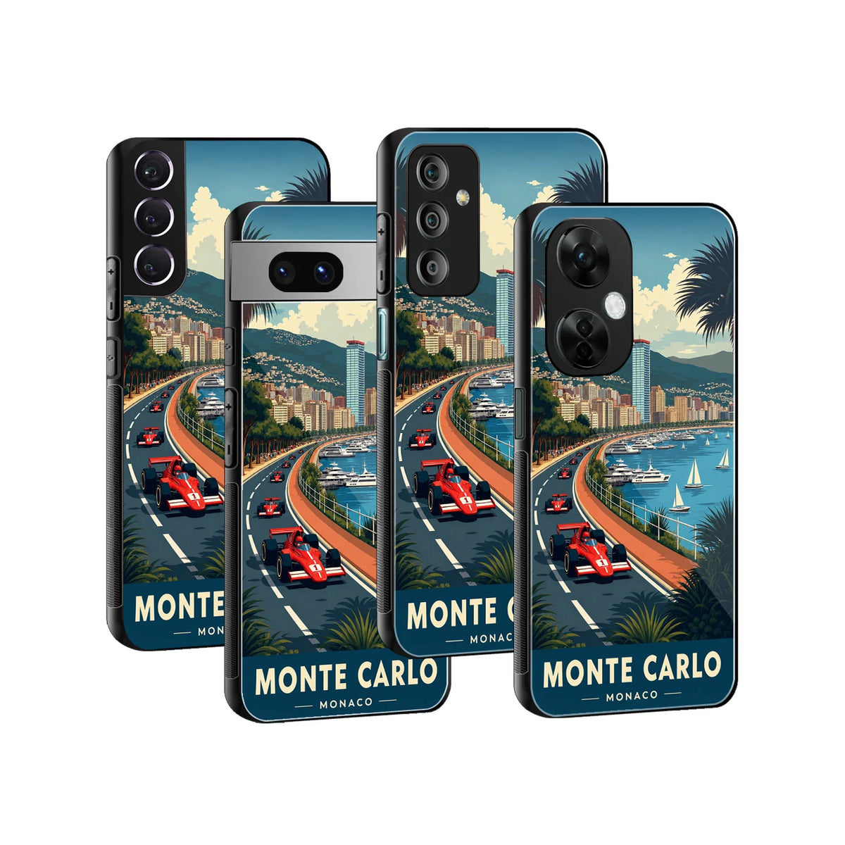 Stylish Glass Back Case for All Smartphones iPhone, Samsung, OnePlus, Pixel, Redmi, Oppo, Vivo, Motorola