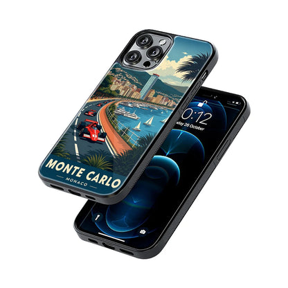 Protective Glass Back Phone Case Compatible with iPhone, Samsung, OnePlus, Pixel & More