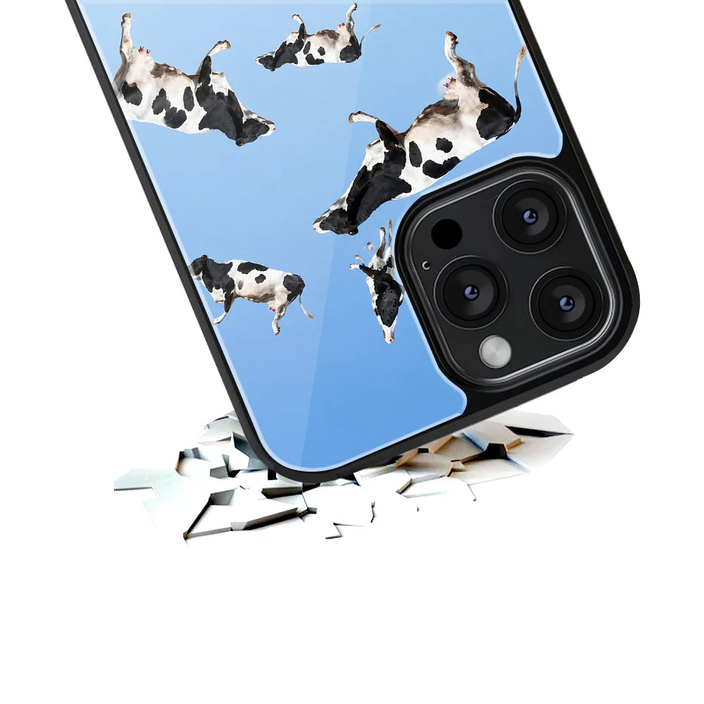 Durable Glass Back Mobile Case for iPhone, Samsung, OnePlus, Google Pixel, Redmi, Vivo, Oppo