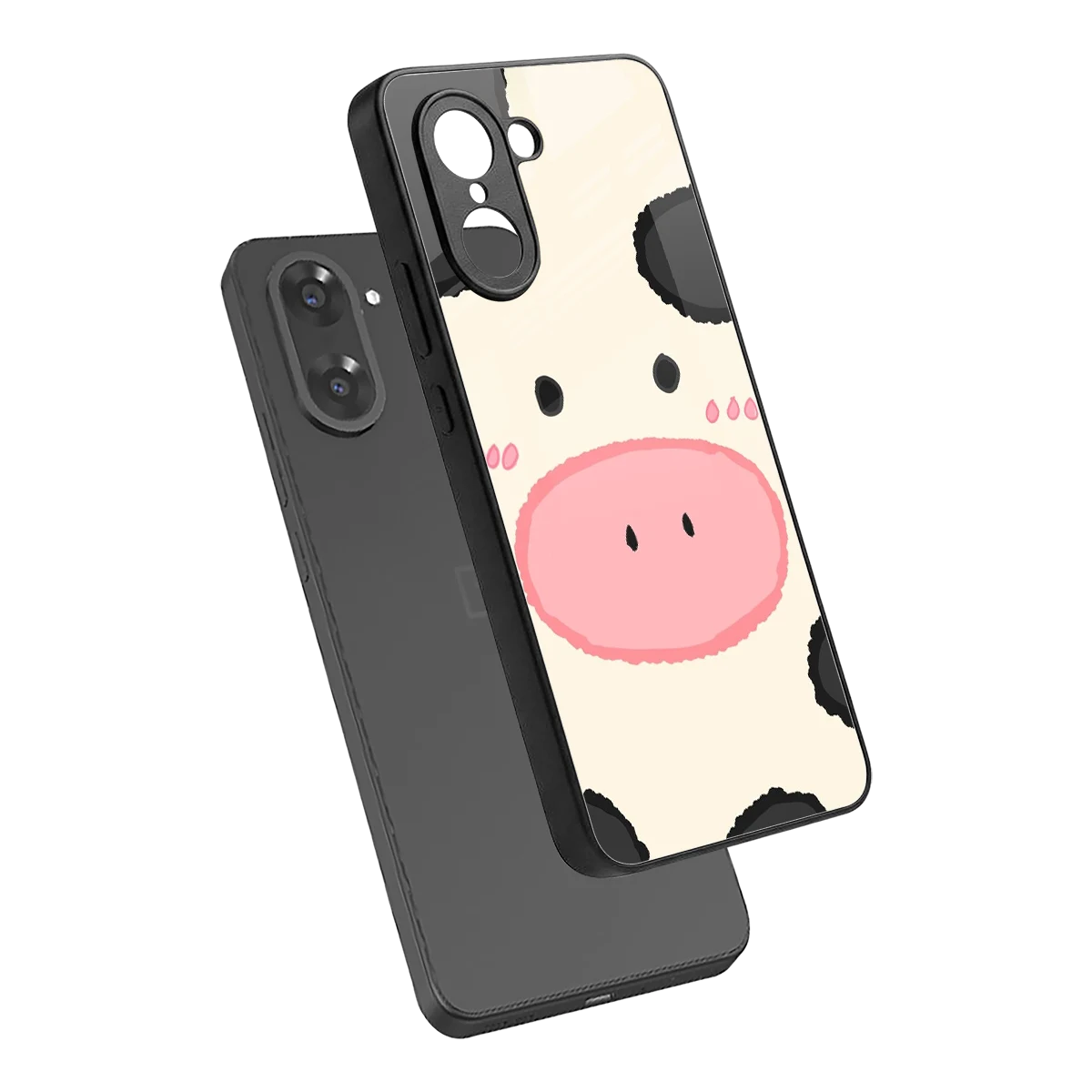 Moochic sleek oneplus nord ce5 5g cover with tempered glass back and TPU edges