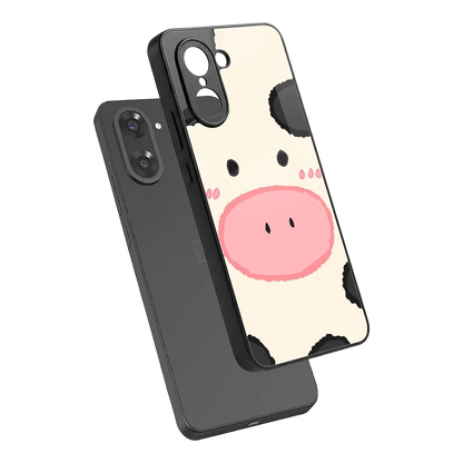 Moochic sleek oneplus nord ce5 5g cover with tempered glass back and TPU edges