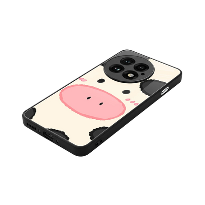 Moochic stylish phone case for oneplus 13 | glossy glass and slim fit