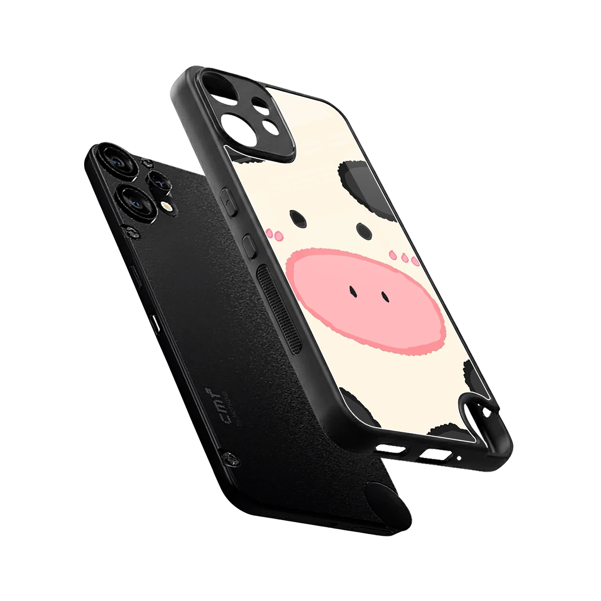 Moochic sleek cmf nothing phone 2 pro cover with tempered glass back and TPU edges