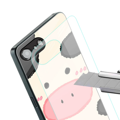 Moochic stylish phone case for iphone 16e | glossy glass and slim fit