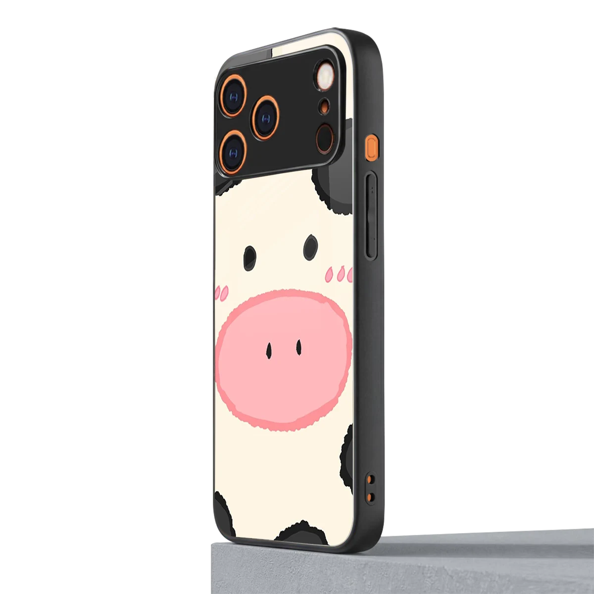 Moochic iphone 17 pro mobile cover | shockproof glass phone case