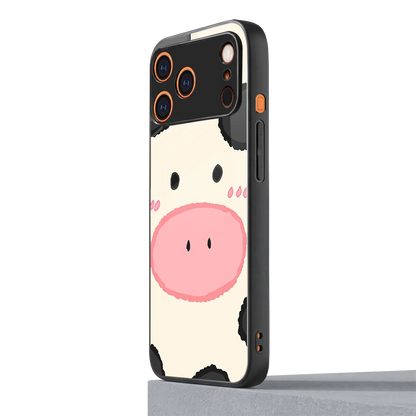Moochic iphone 17 pro mobile cover | shockproof glass phone case